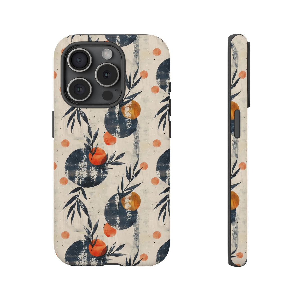 Japanese Pattern Phone Case – Elegant & Timeless Design for Your Phone 088