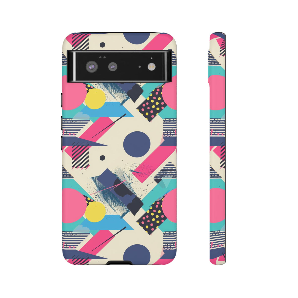 Retro 80s Seamless Phone Case – Vintage Style Meets Modern Protection 089