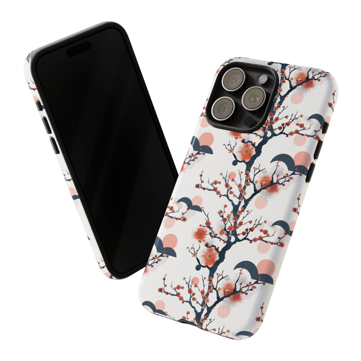 Japanese Pattern Phone Case – Elegant & Timeless Design for Your Phone 029