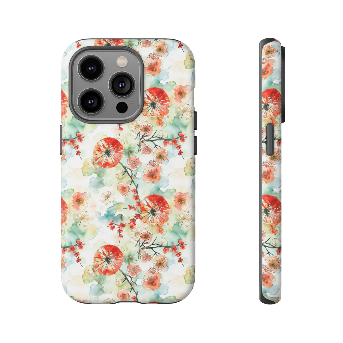 Japanese Pattern Phone Case – Elegant & Timeless Design for Your Phone 042