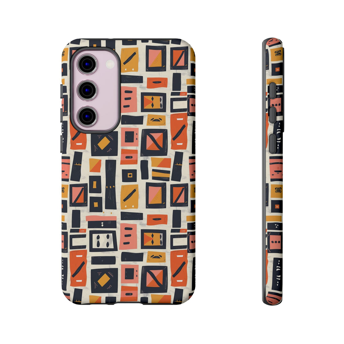 Stylish African Pattern Phone Case – Unique and Vibrant Protection 087