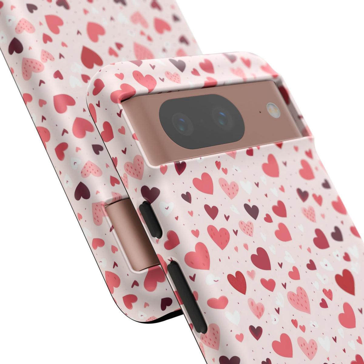 Heart Pattern Phone Case – Stylish & Loving Design for Your Device 817