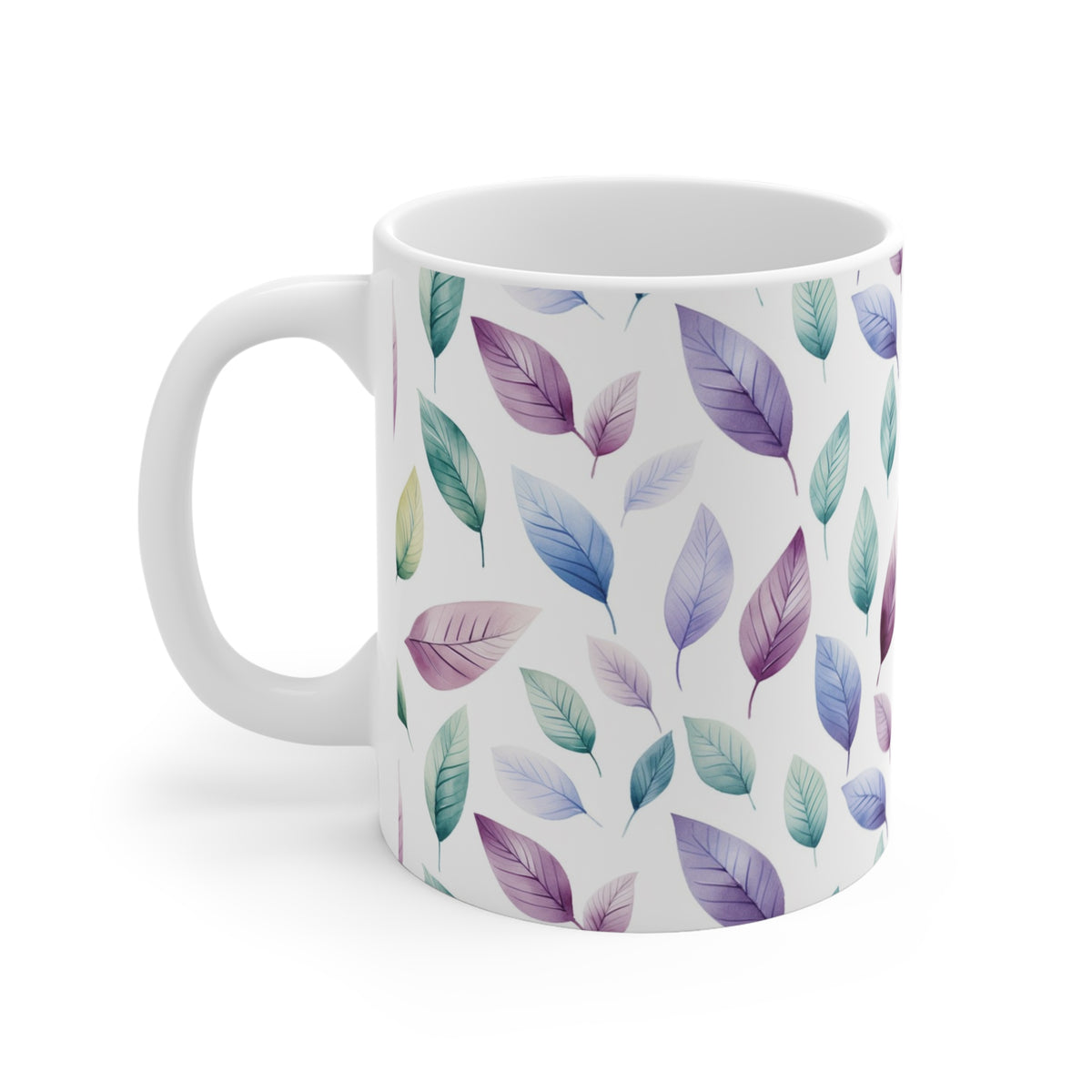 Various Watercolor Design All Over Coffee Mug – Unique Artistic Ceramic Coffee Cup 430