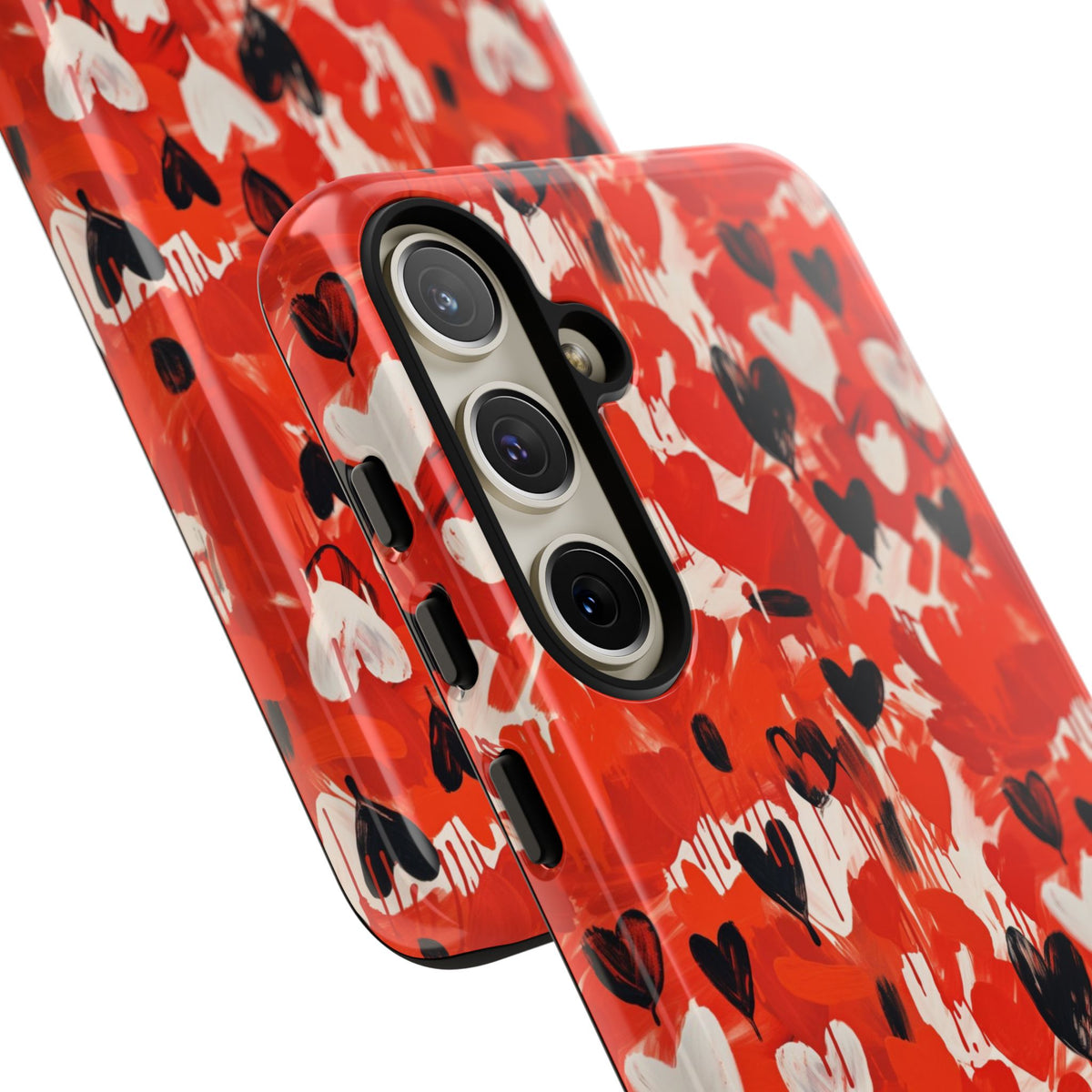 Heart Pattern Phone Case – Stylish & Loving Design for Your Device 355