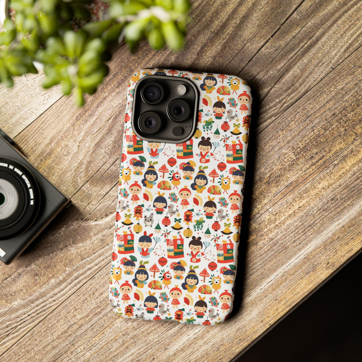 Japanese Pattern Phone Case – Elegant & Timeless Design for Your Phone 102