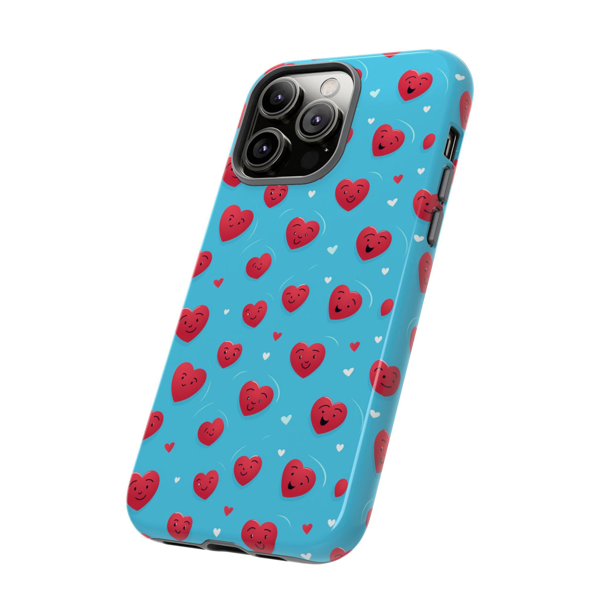 Heart Pattern Phone Case – Stylish & Loving Design for Your Device 811