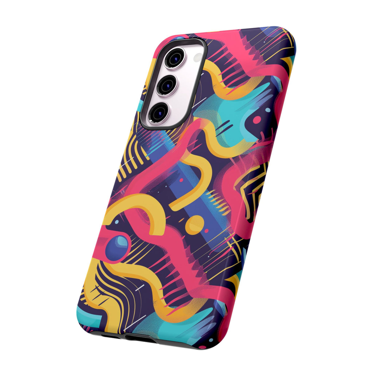 Retro 80s Seamless Phone Case – Vintage Style Meets Modern Protection 2