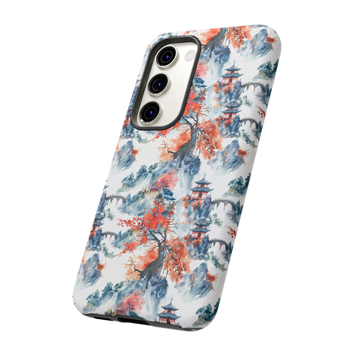 Japanese Pattern Phone Case – Elegant & Timeless Design for Your Phone 043