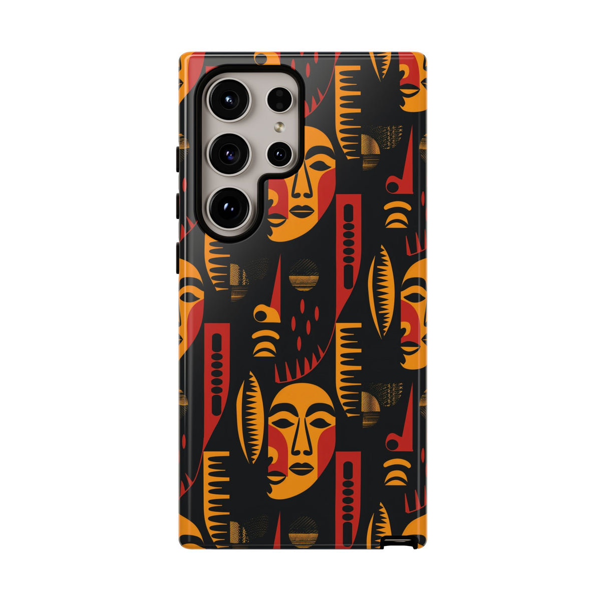 Stylish African Pattern Phone Case – Unique and Vibrant Protection 203