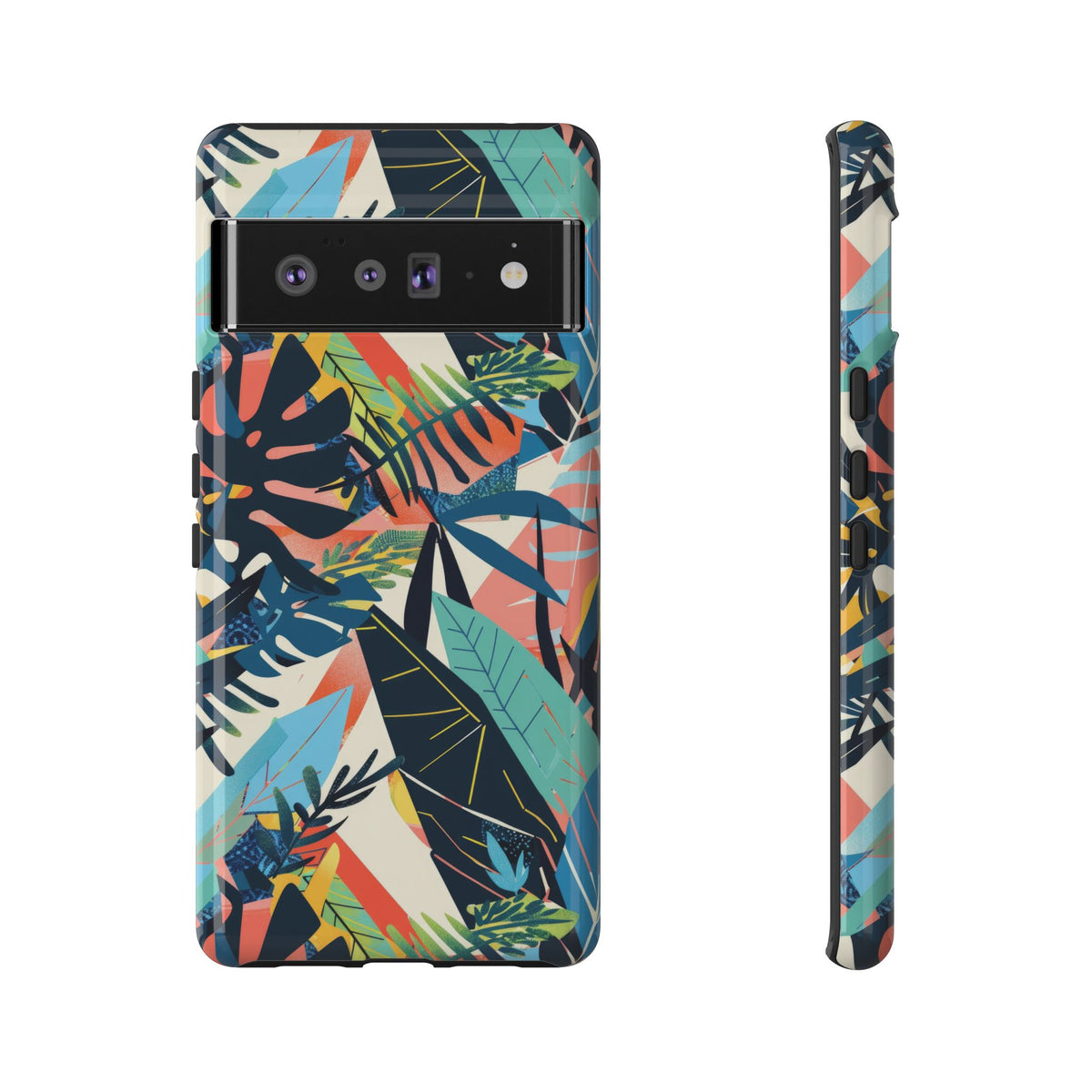 Jungle Collage Phone Case – Vibrant & Durable