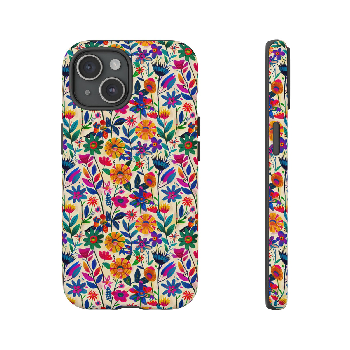 Frida Kahlo's Flower Phone Case – Artistic Elegance for Your Phone 2