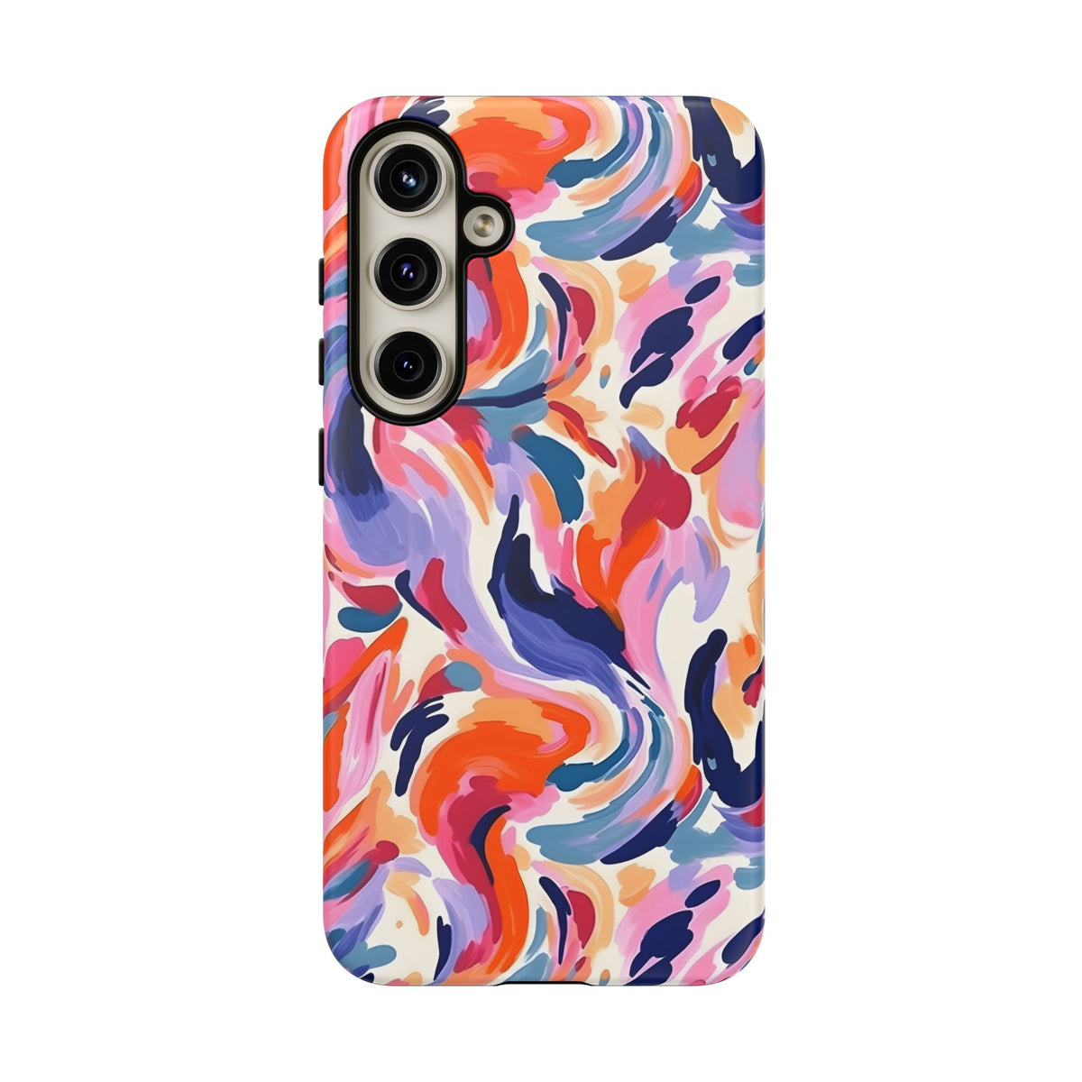 Abstract Painting Design Phone Case – Modern Art-Inspired Phone Cover 3