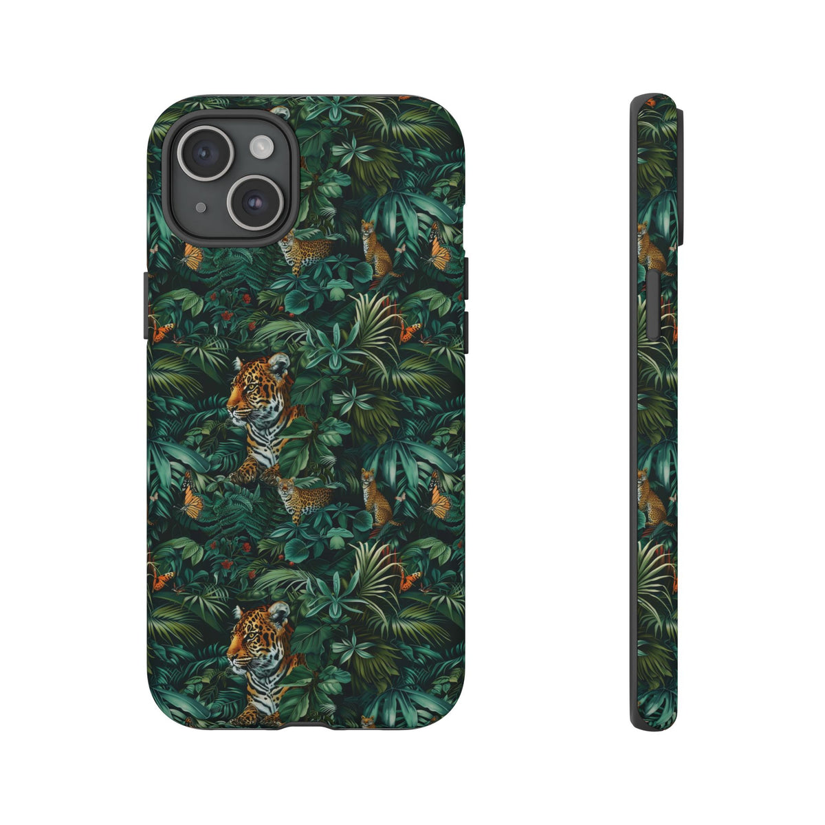 Jungle Pattern Phone Case – Exotic & Lush Design for Your Phone 326