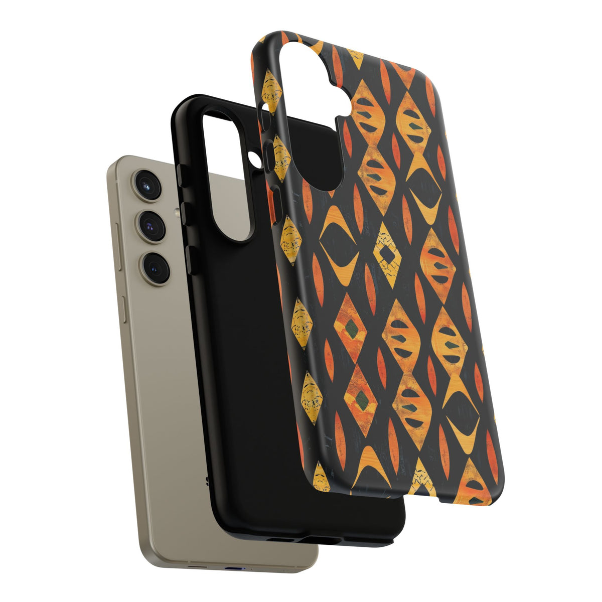 Stylish African Pattern Phone Case – Unique and Vibrant Protection 154