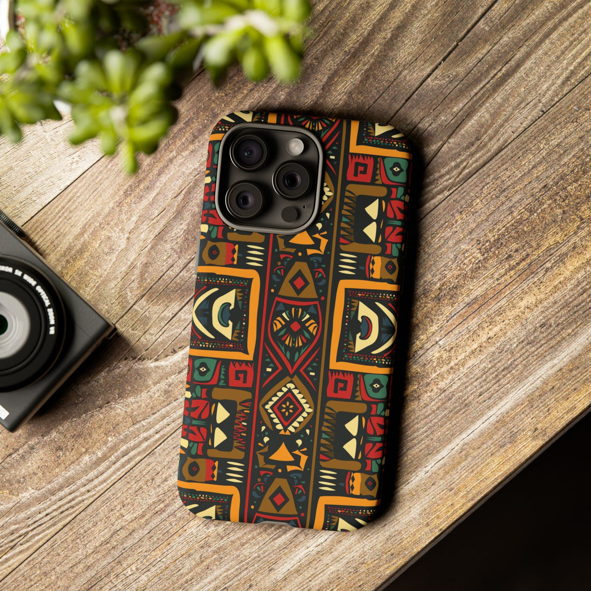 Stylish African Pattern Phone Case – Unique and Vibrant Protection 164