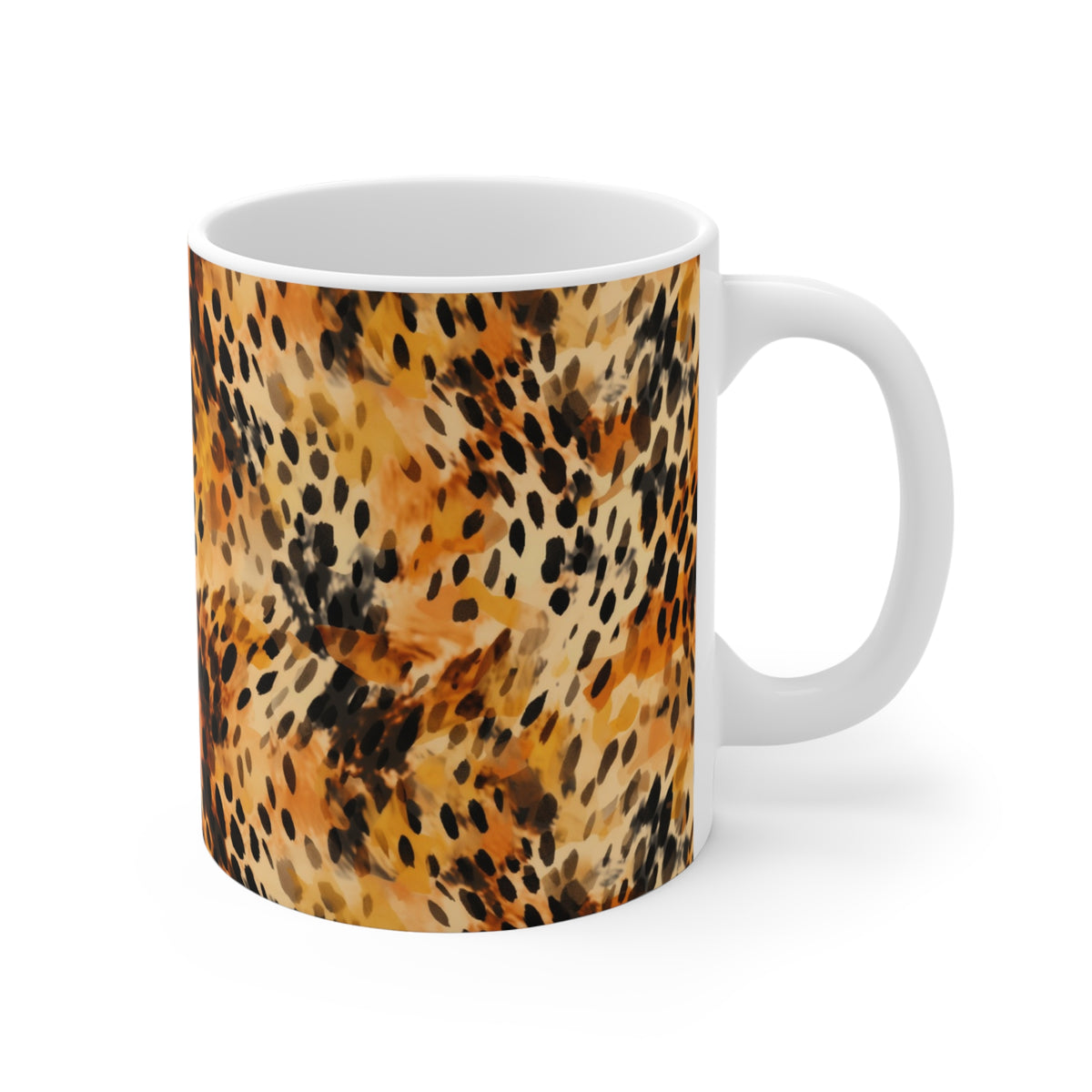 Various Watercolor Design All Over Coffee Mug – Unique Artistic Ceramic Coffee Cup 338