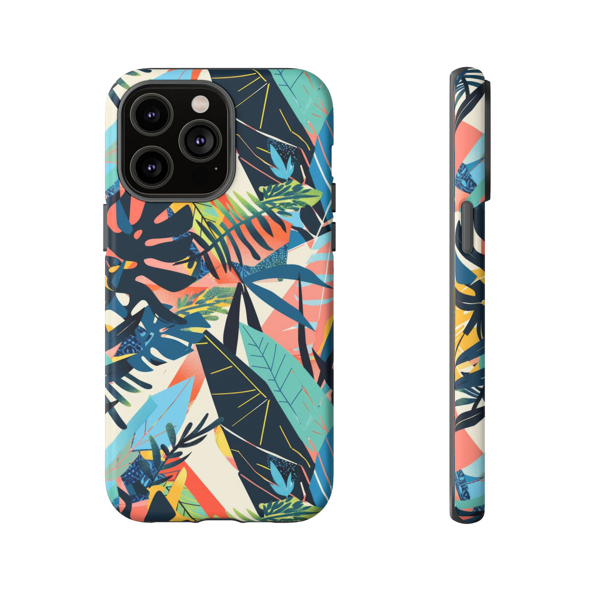 Jungle Collage Phone Case – Vibrant & Durable