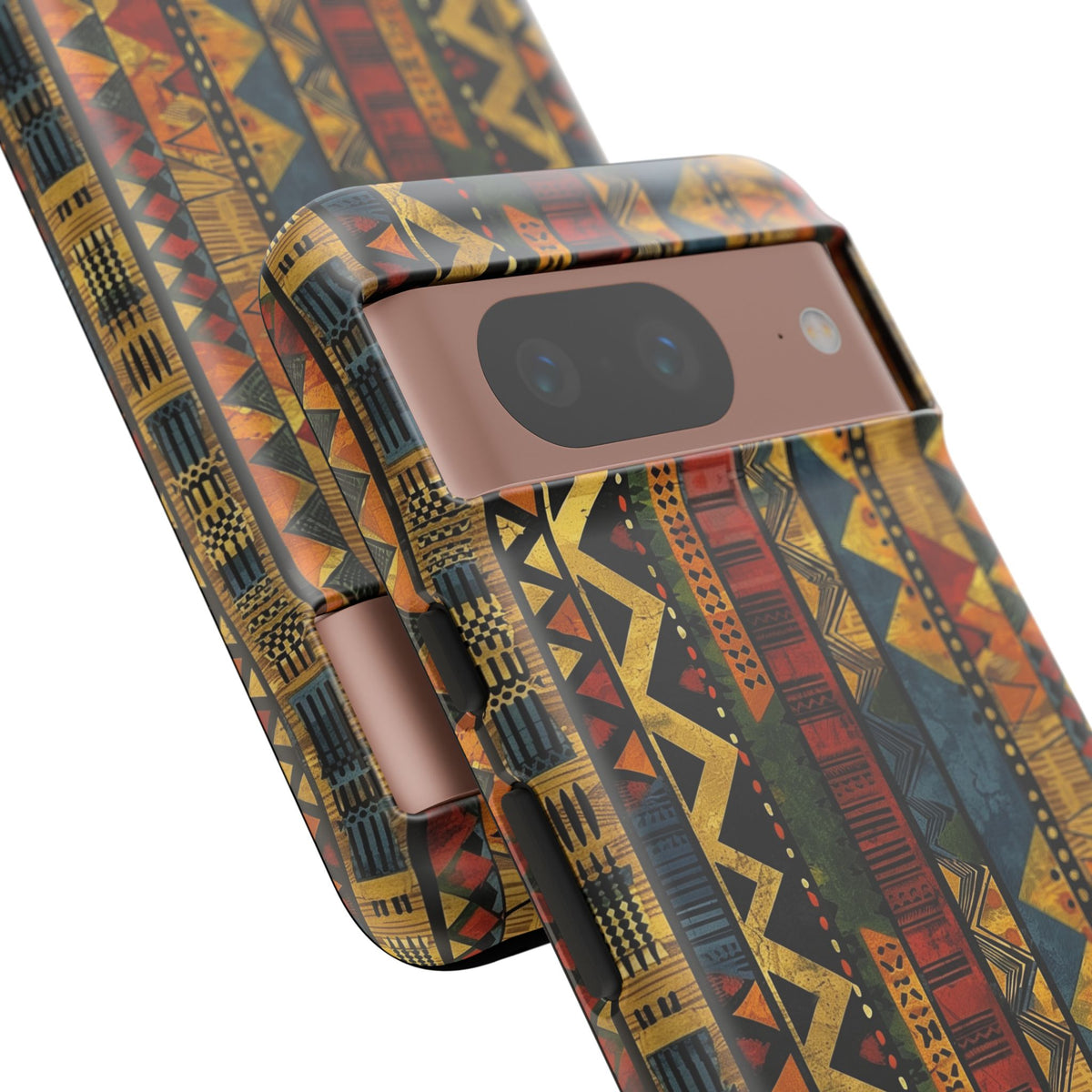 Stylish African Pattern Phone Case – Unique and Vibrant Protection 166