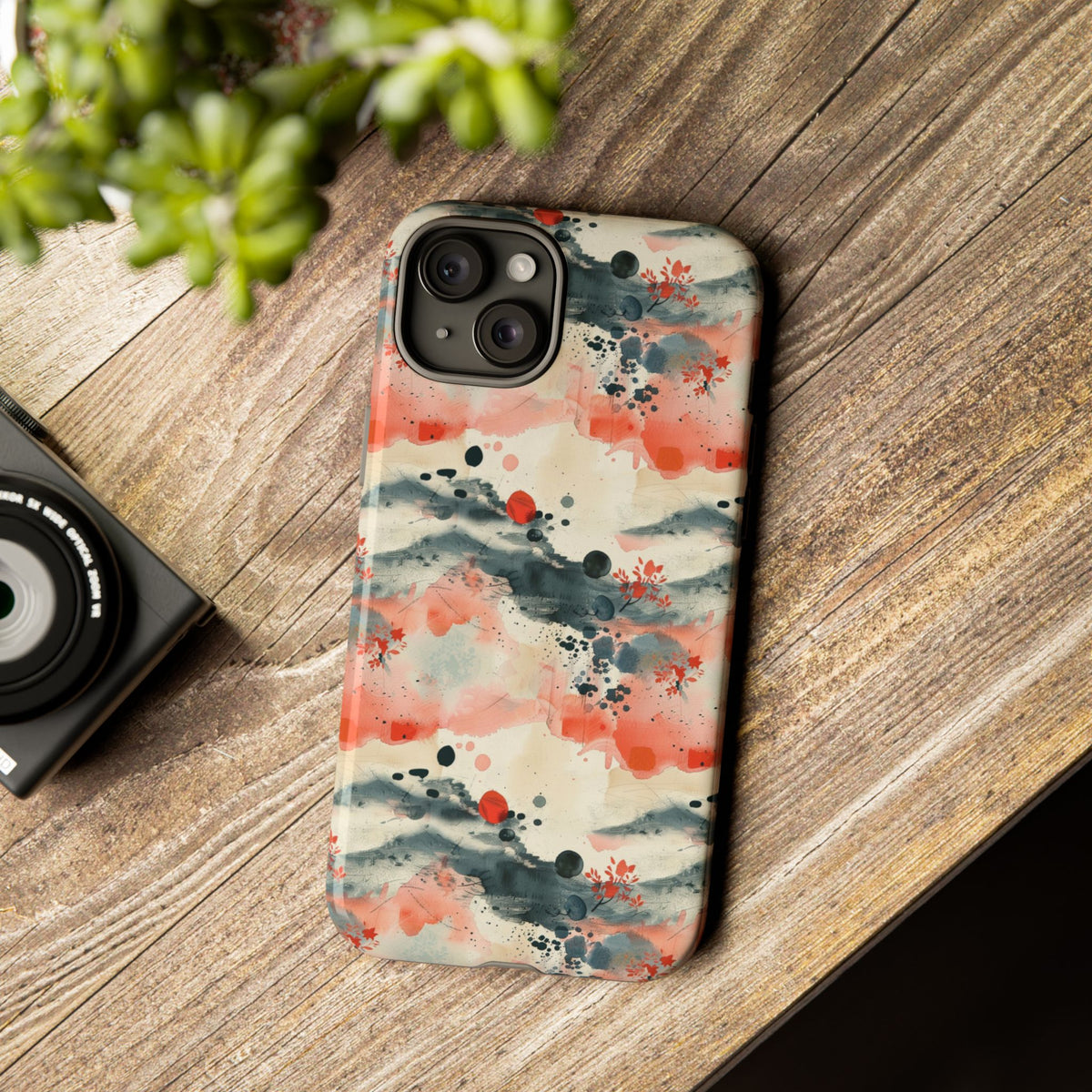 Japanese Pattern Phone Case – Elegant & Timeless Design for Your Phone 106