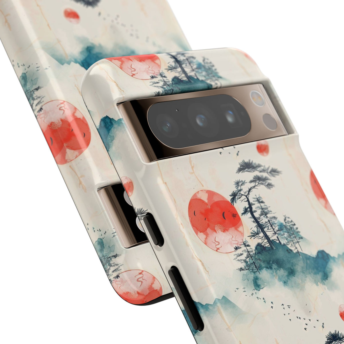 Japanese Pattern Phone Case – Elegant & Timeless Design for Your Phone 055