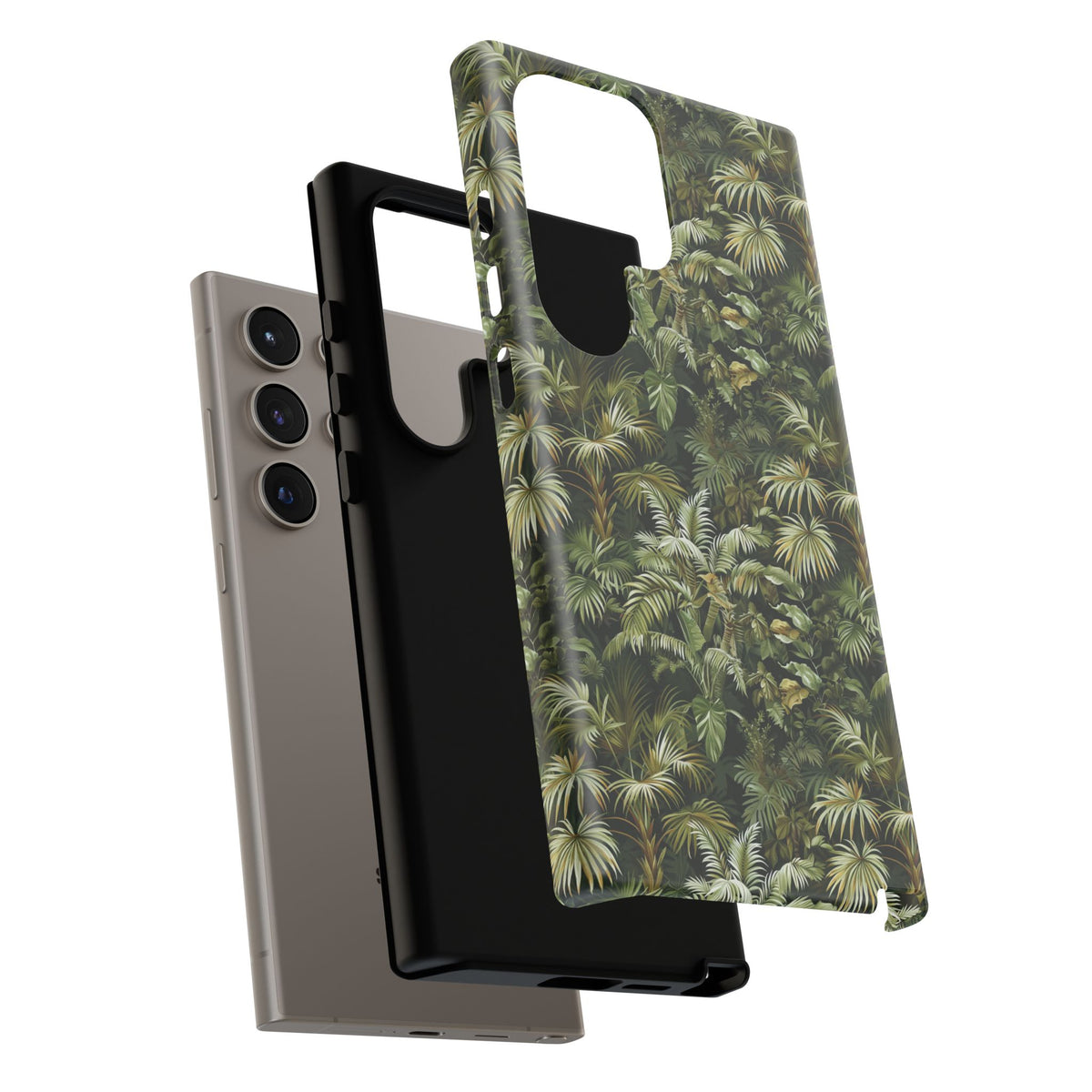 Jungle Pattern Phone Case – Exotic & Lush Design for Your Phone 331