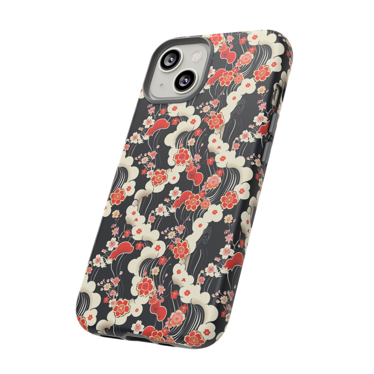 Japanese Pattern Phone Case – Elegant & Timeless Design for Your Phone 478