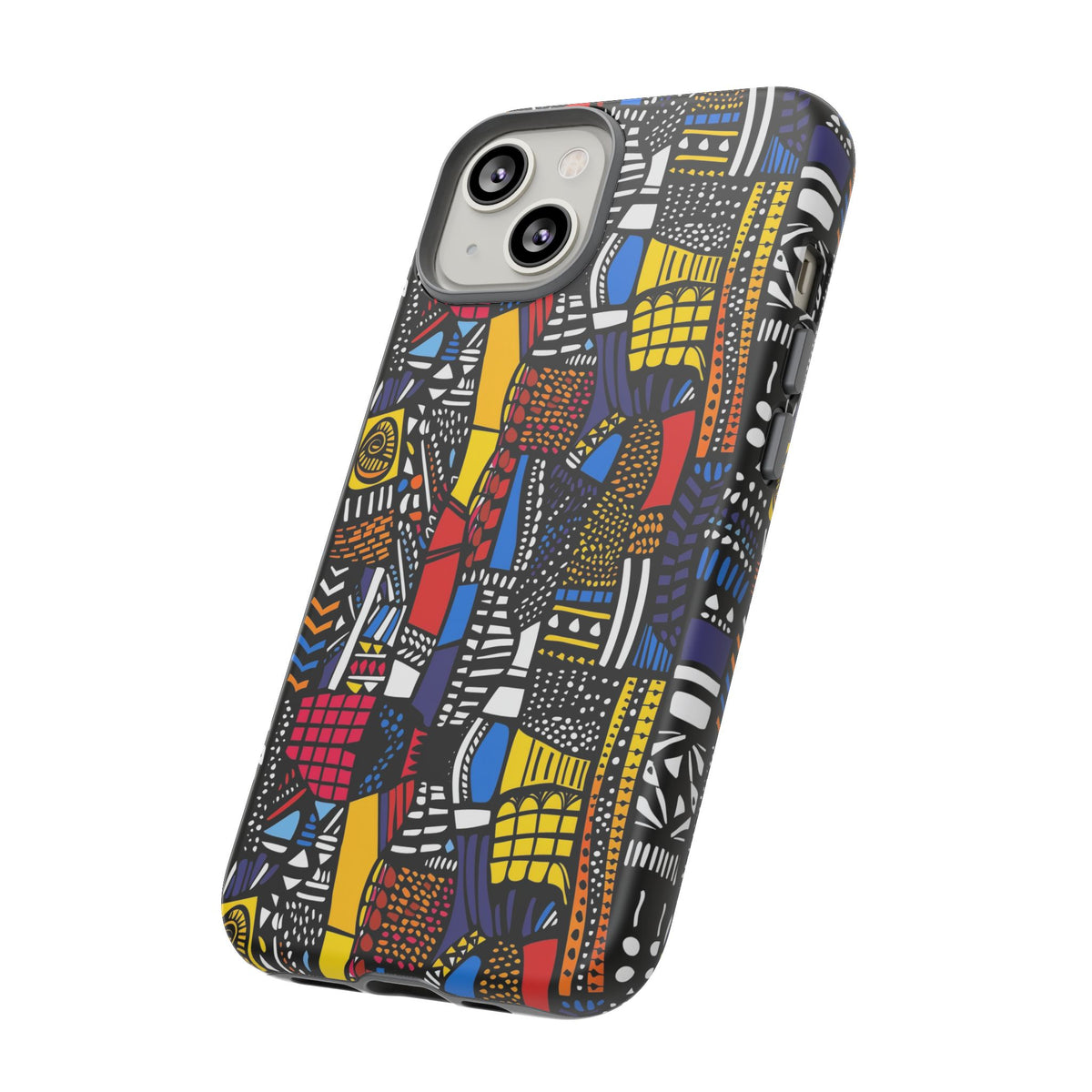 Stylish African Pattern Phone Case – Unique and Vibrant Protection 201