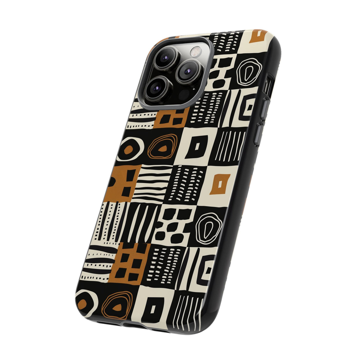 Stylish African Pattern Phone Case – Unique and Vibrant Protection 168