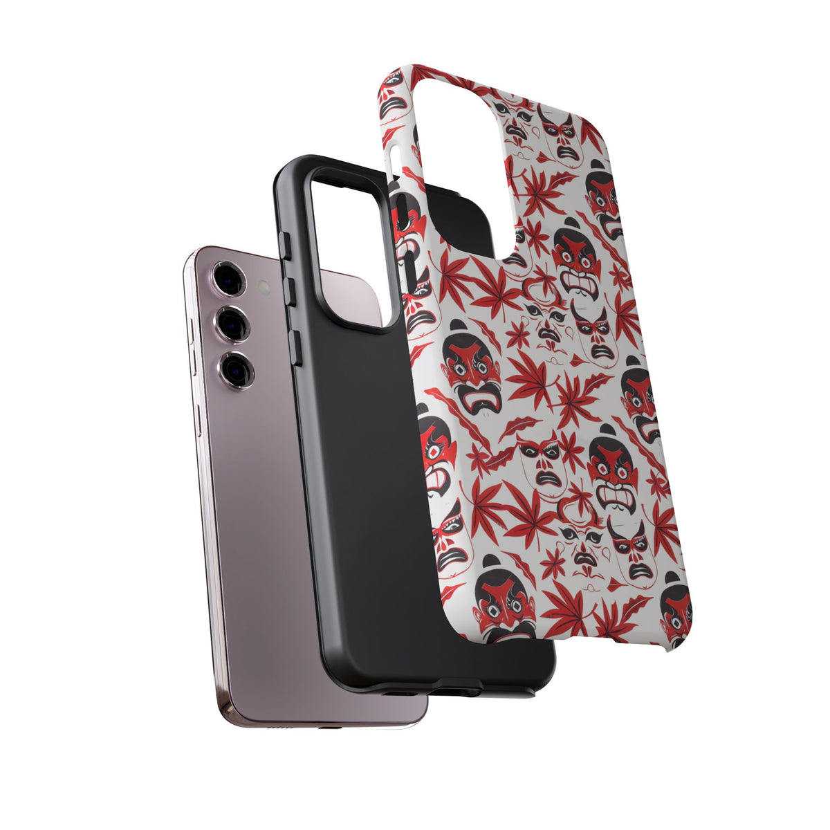 Japanese Pattern Phone Case – Elegant & Timeless Design for Your Phone 125