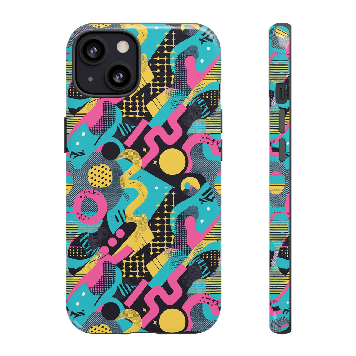 Retro 80s Seamless Phone Case – Vintage Style Meets Modern Protection 138