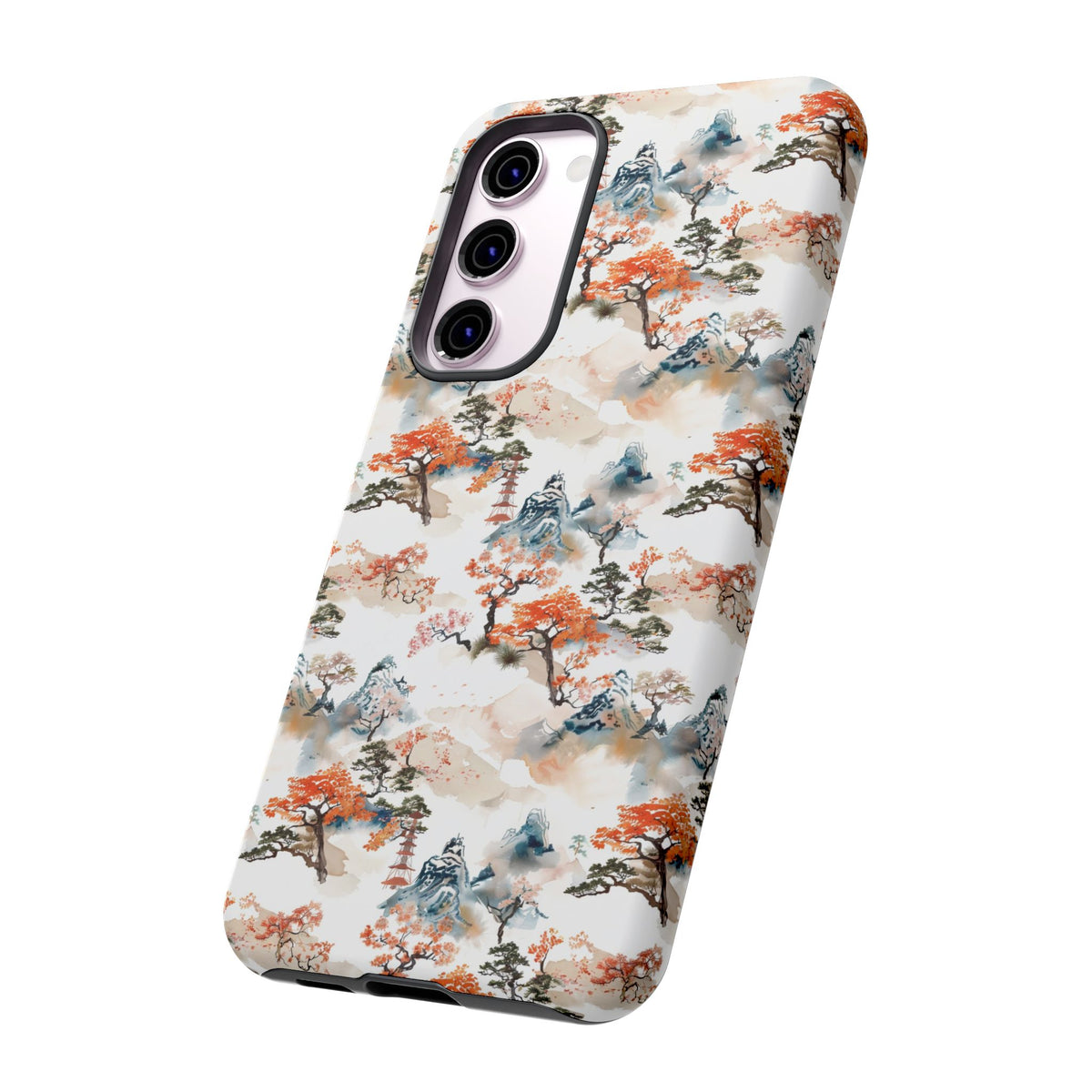 Japanese Pattern Phone Case – Elegant & Timeless Design for Your Phone 506