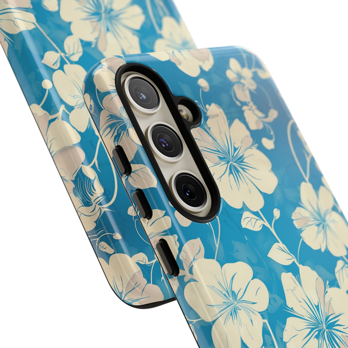 Blue Floral Seamless Pattern Phone Case