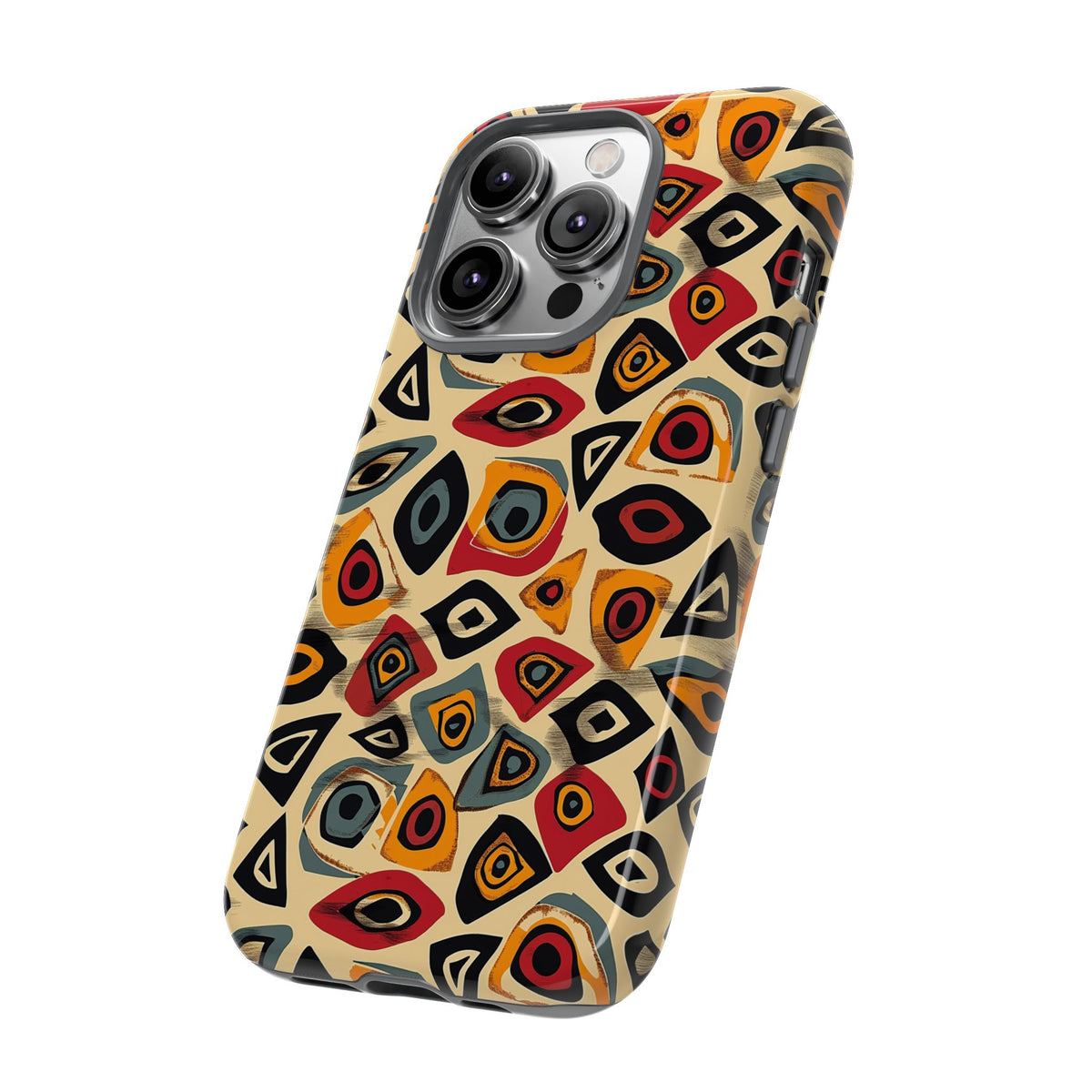 Stylish African Pattern Phone Case – Unique and Vibrant Protection 167