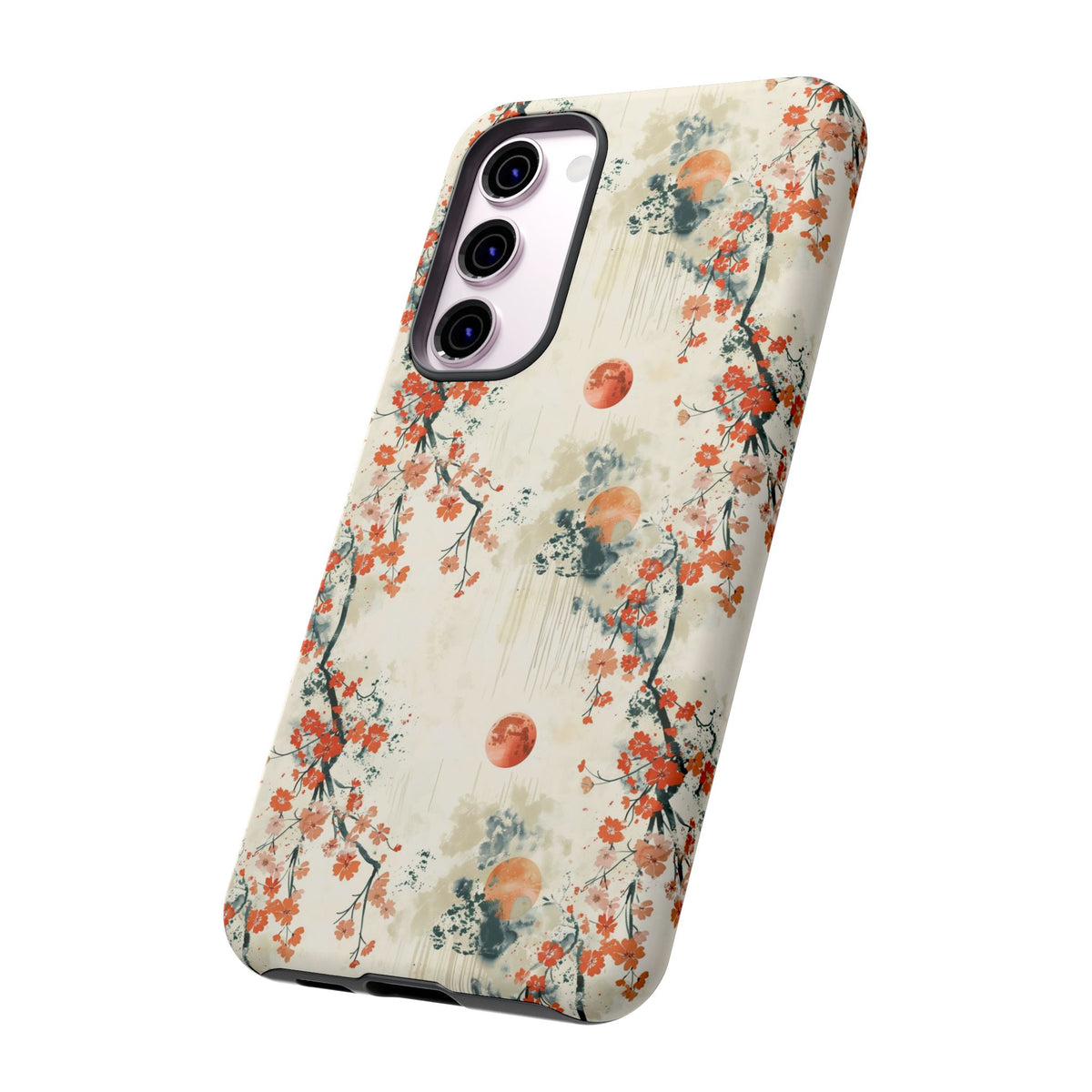 Japanese Pattern Phone Case – Elegant & Timeless Design for Your Phone 075