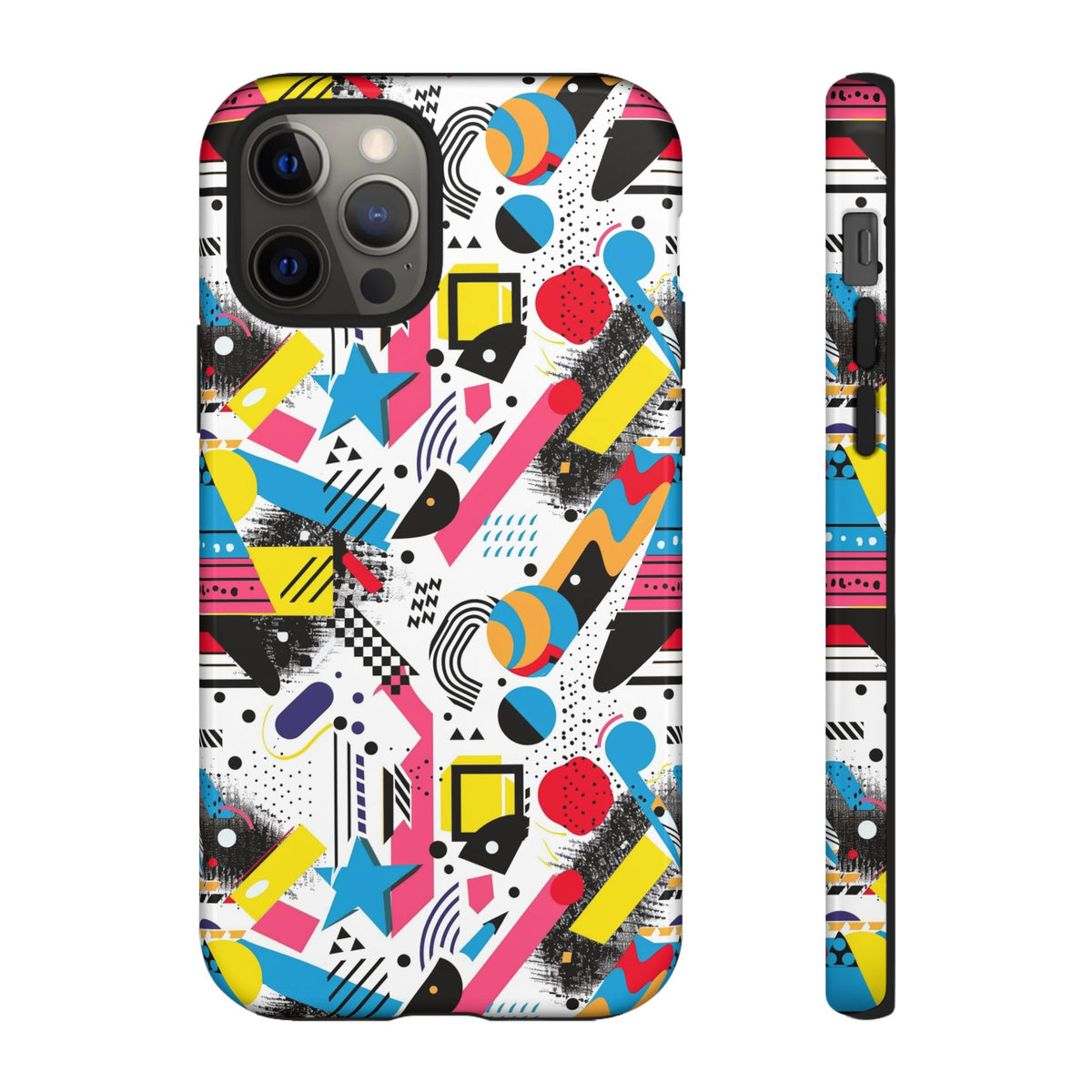 Retro 80s Seamless Phone Case – Vintage Style Meets Modern Protection 094