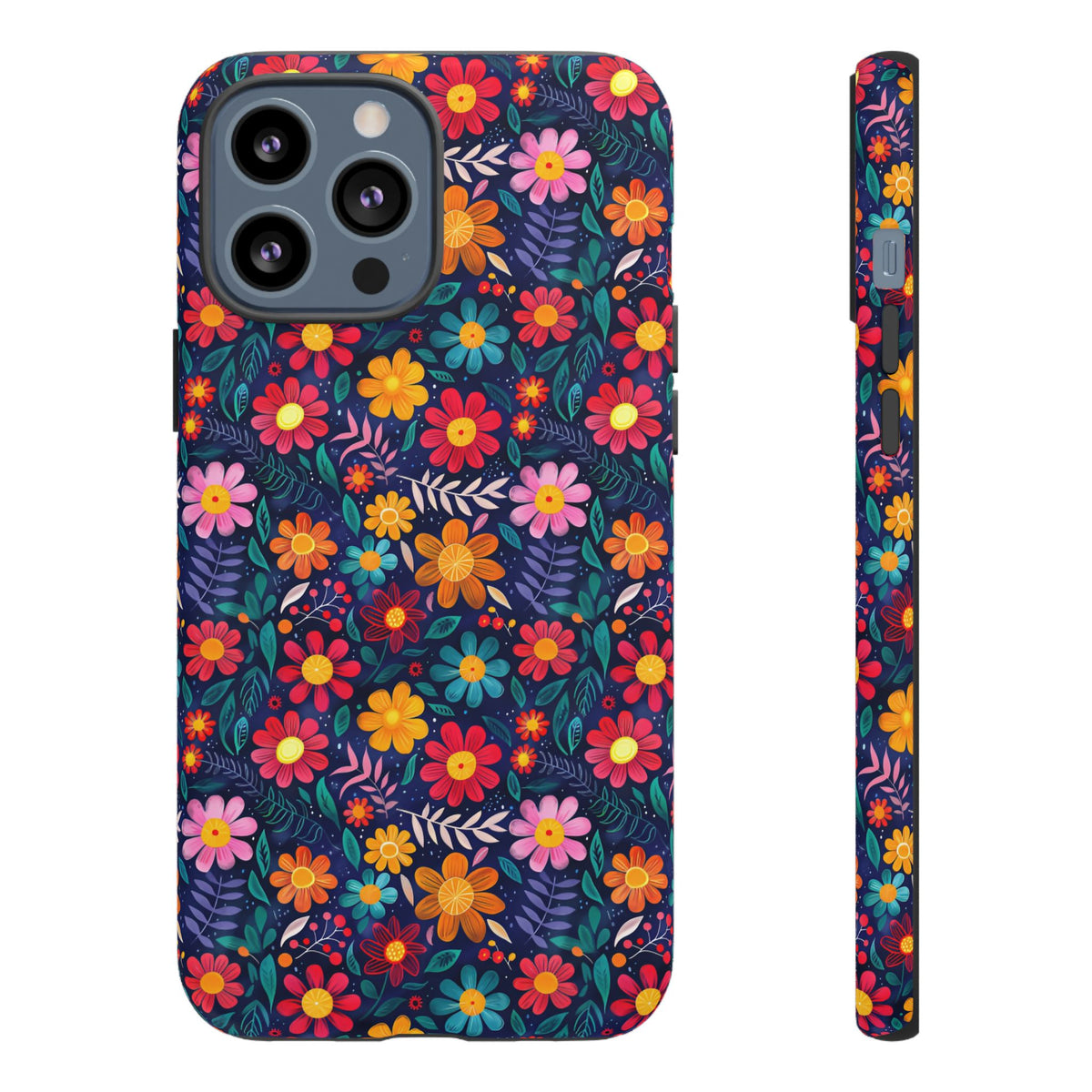 Frida Kahlo's Flower Phone Case – Artistic Elegance for Your Phone 4