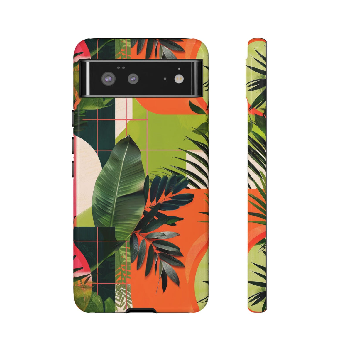 Jungle Collage Phone Case – Vibrant & Durable Nature-Inspired Protection