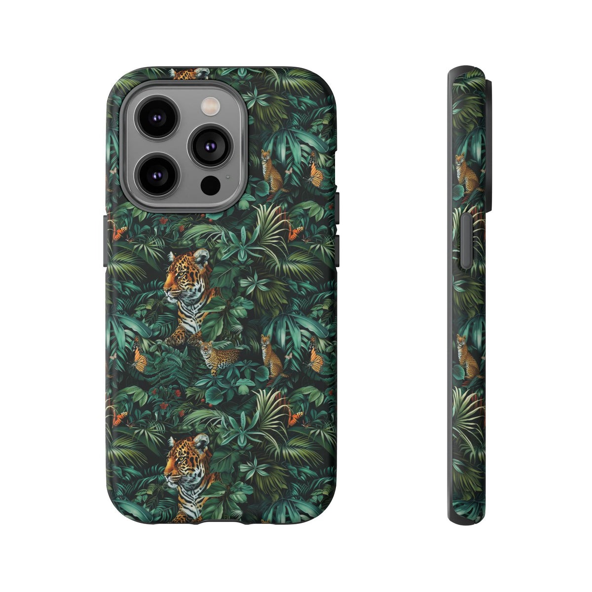 Jungle Pattern Phone Case – Exotic & Lush Design for Your Phone 326