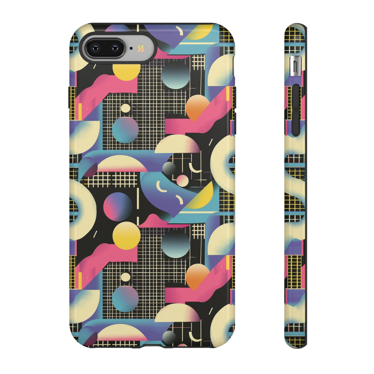 Retro 80s Seamless Phone Case – Vintage Style Meets Modern Protection 227