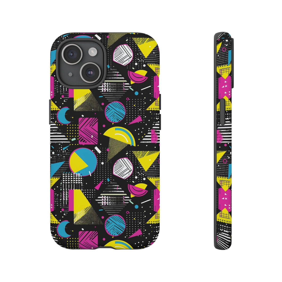 Retro 80s Seamless Phone Case – Vintage Style Meets Modern Protection 206