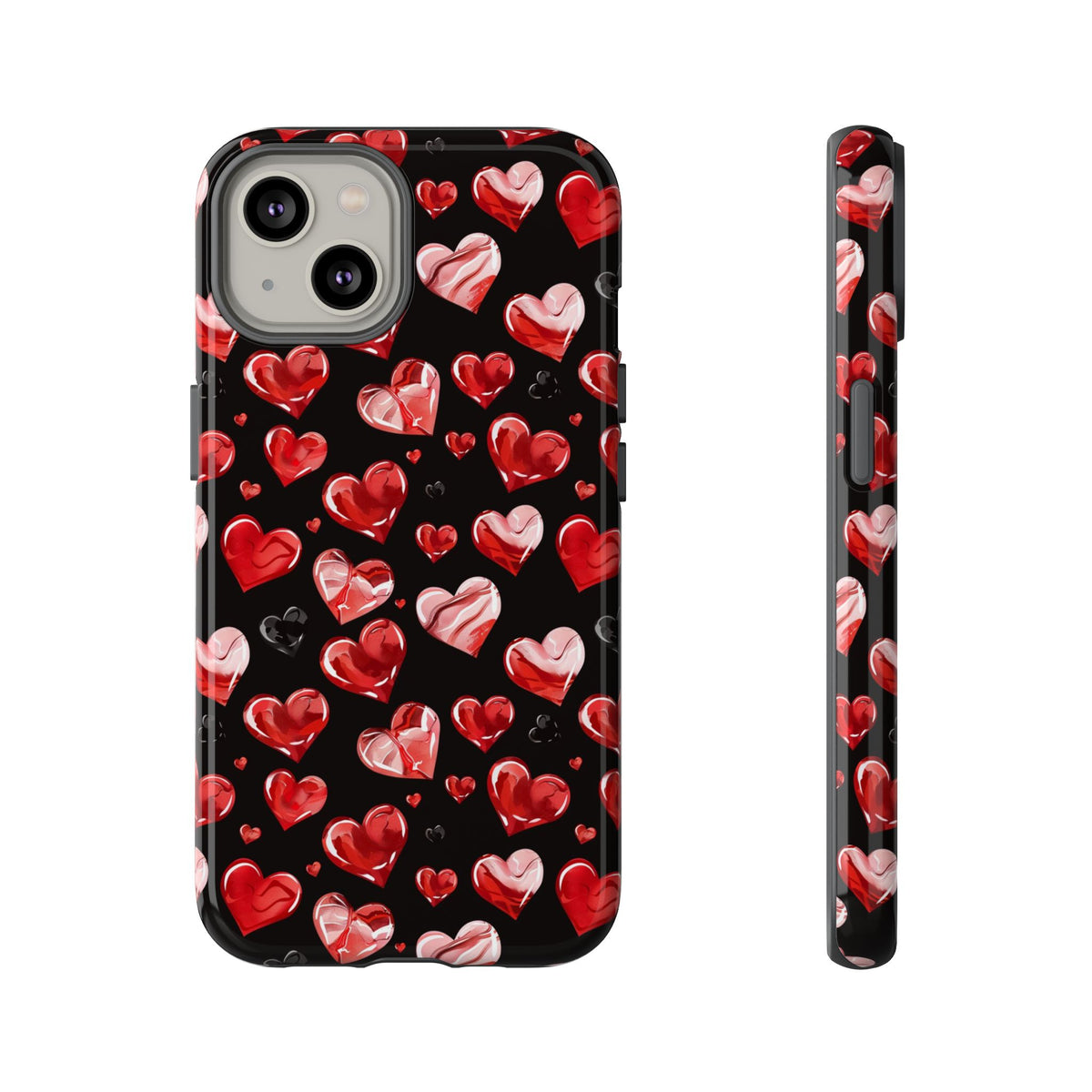 Heart Pattern Phone Case – Stylish & Loving Design for Your Device 365