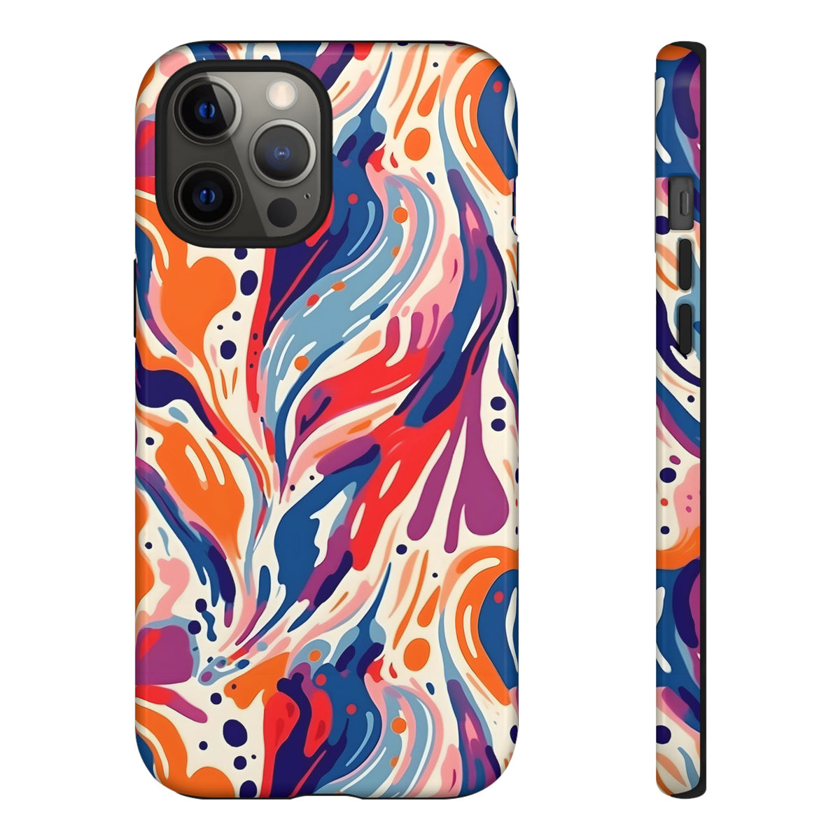 Abstract Painting Design Phone Case – Modern Art-Inspired Phone Cover 6