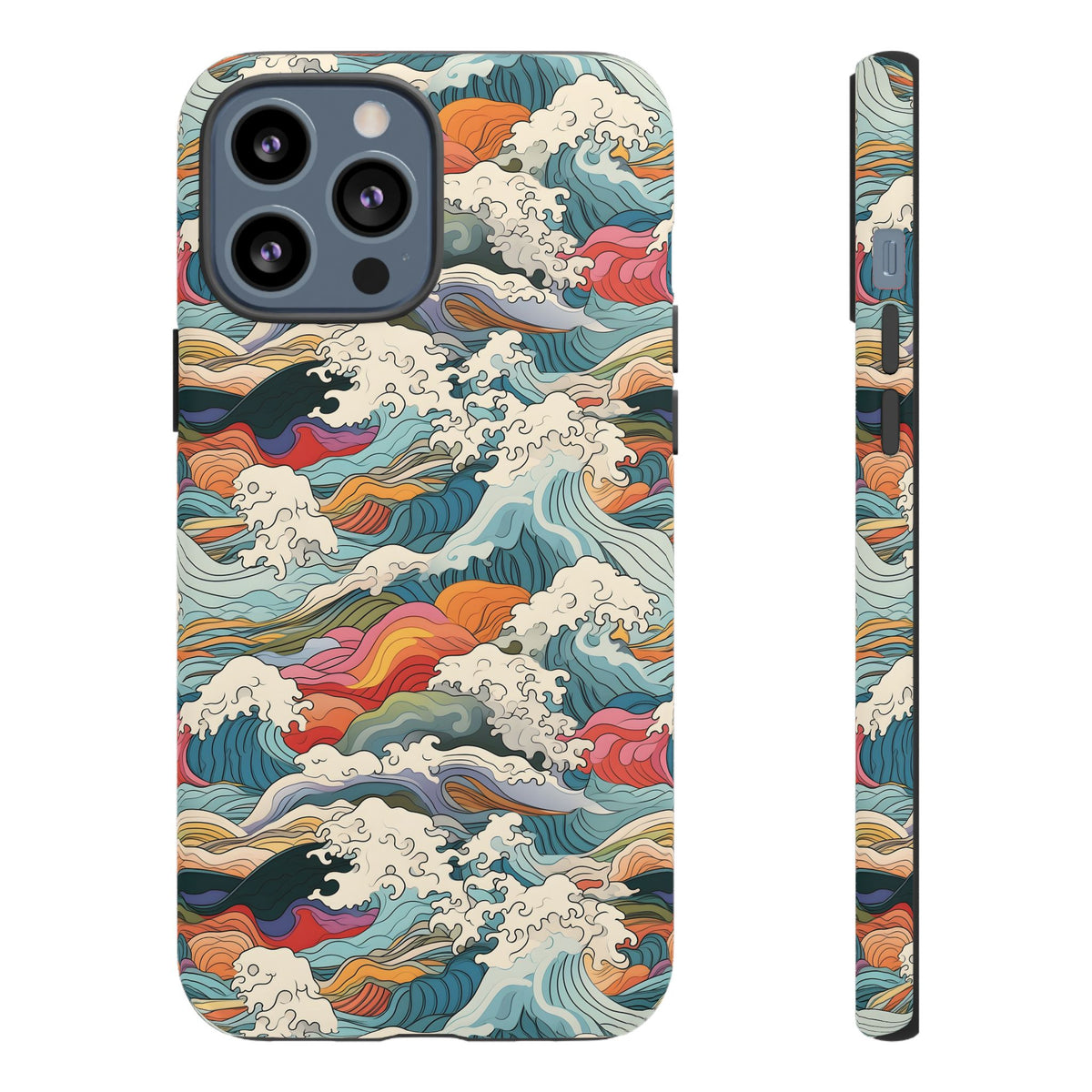 Japanese Waves Phone Case – Embrace Timeless Elegance with Classic Design 2