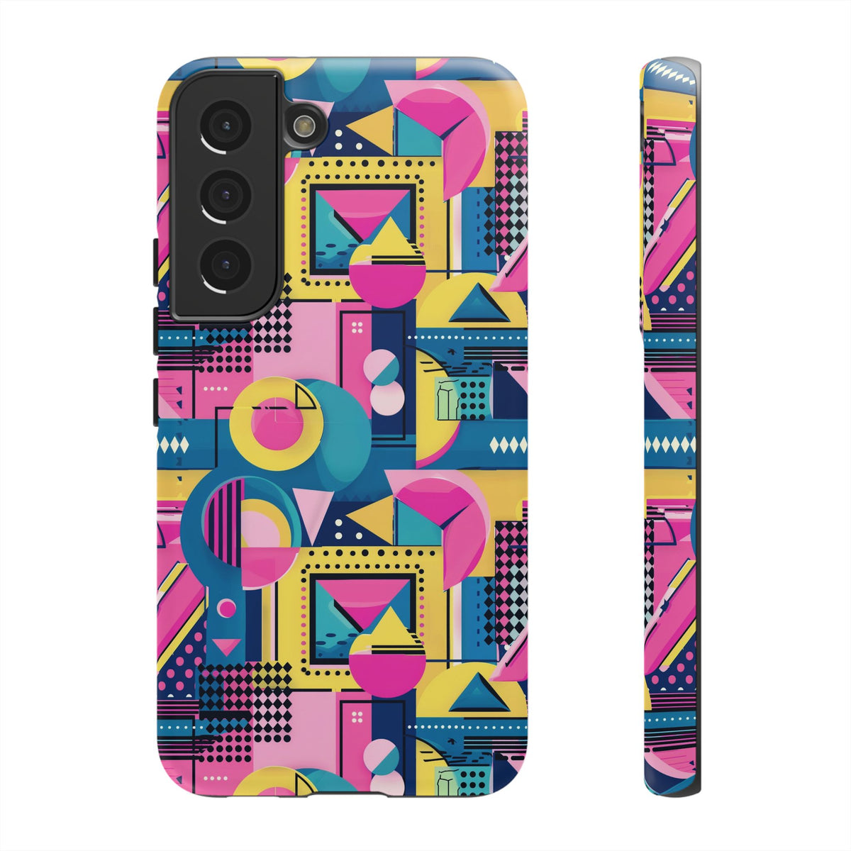 Retro 80s Seamless Phone Case – Vintage Style Meets Modern Protection 090