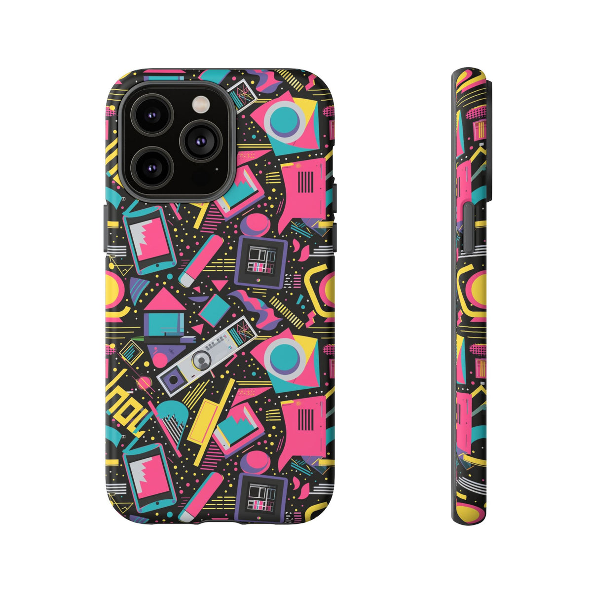 Retro 80s Seamless Phone Case – Vintage Style Meets Modern Protection 192