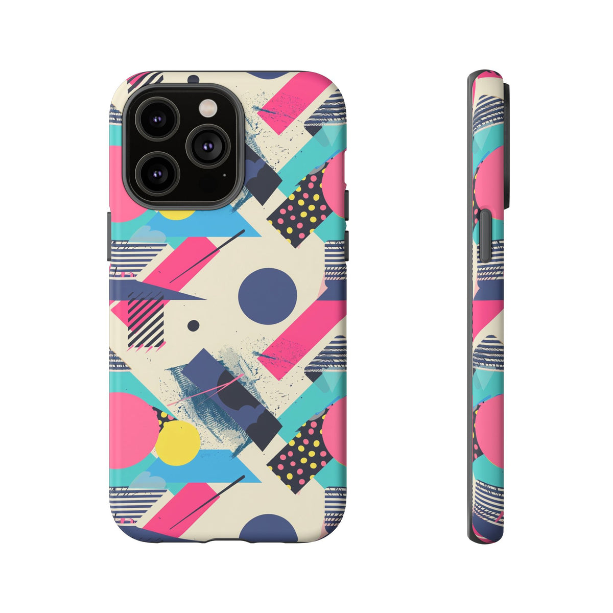 Retro 80s Seamless Phone Case – Vintage Style Meets Modern Protection 089