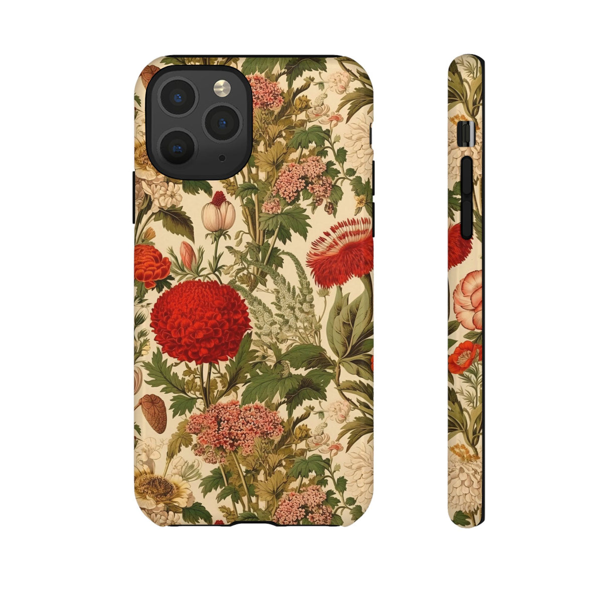 Antique Garden Botanical Phone Case - Vintage Botanical Phone Cover 2