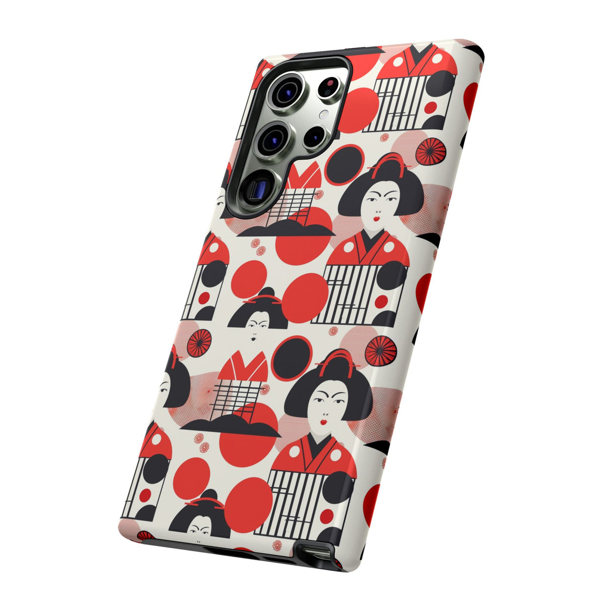 Japanese Pattern Phone Case – Elegant & Timeless Design for Your Phone 018