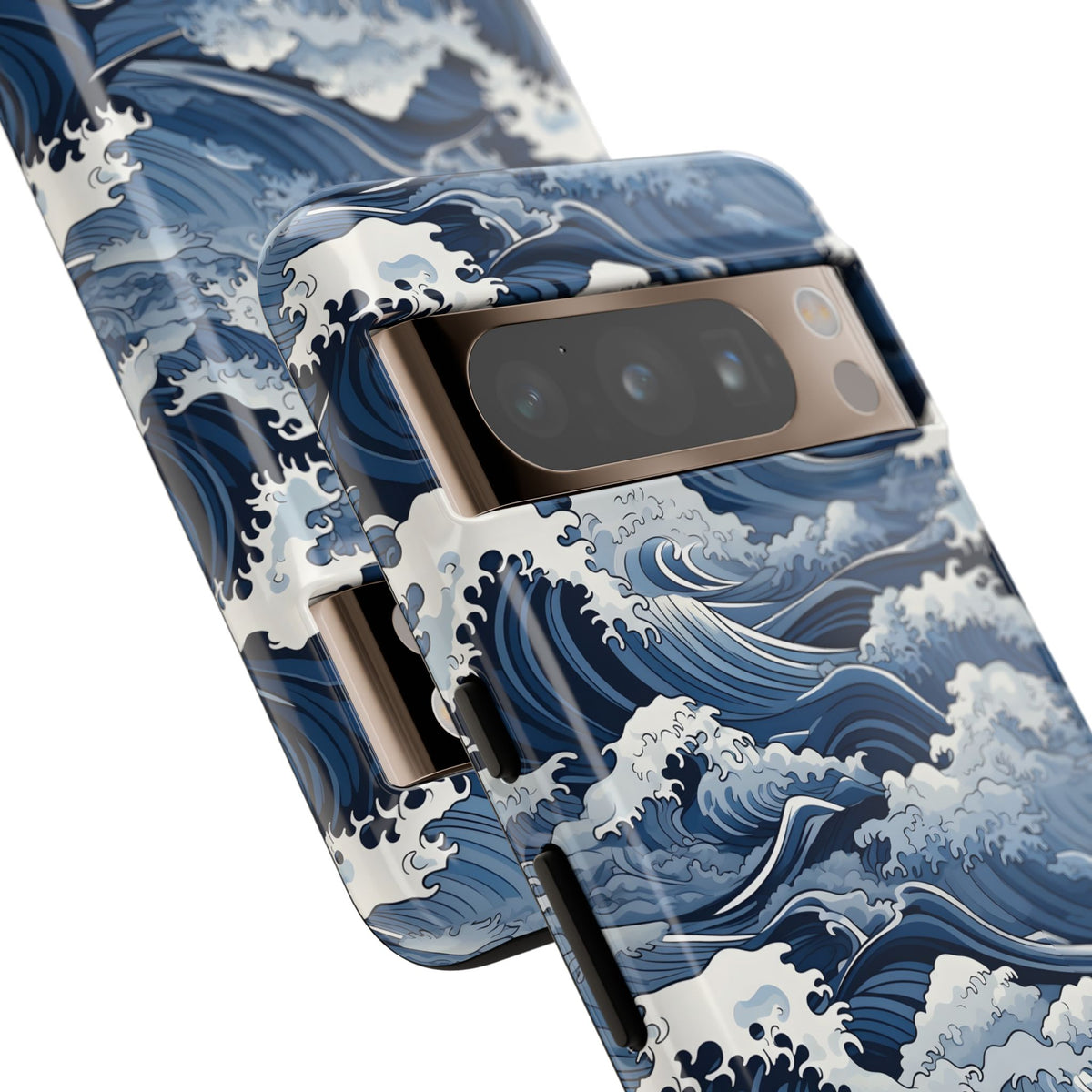 Japanese Waves Phone Case – Embrace Timeless Elegance with Classic Design