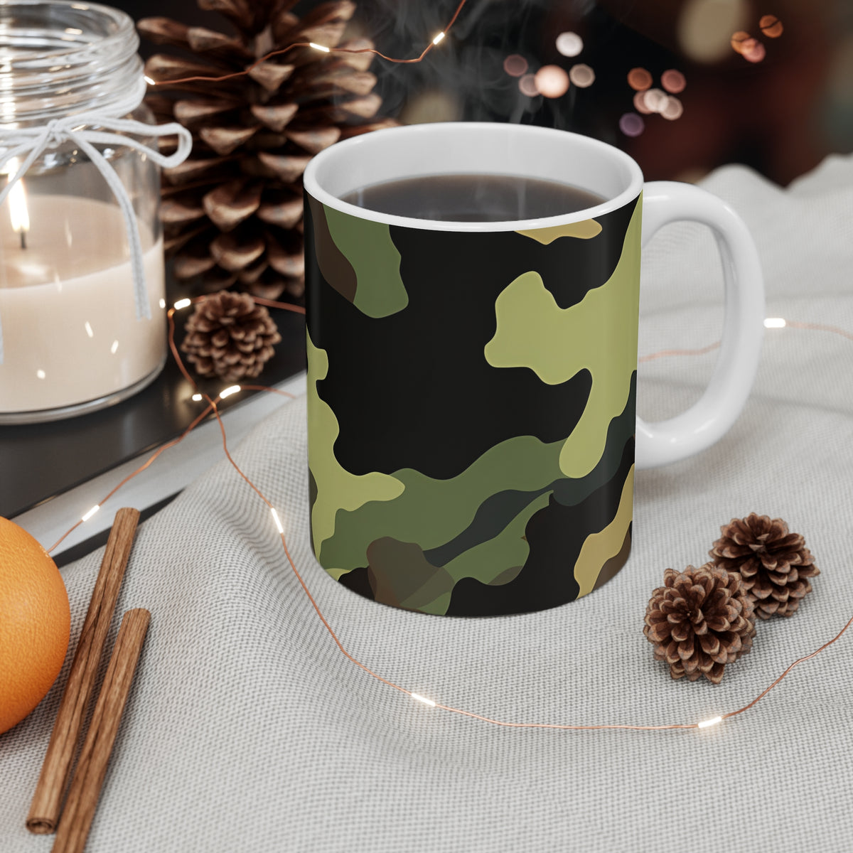 All-Over Camouflage Pattern Coffee Mug 09